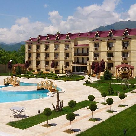 Gabala Yeddi Gozel Hotel Exteriör bild