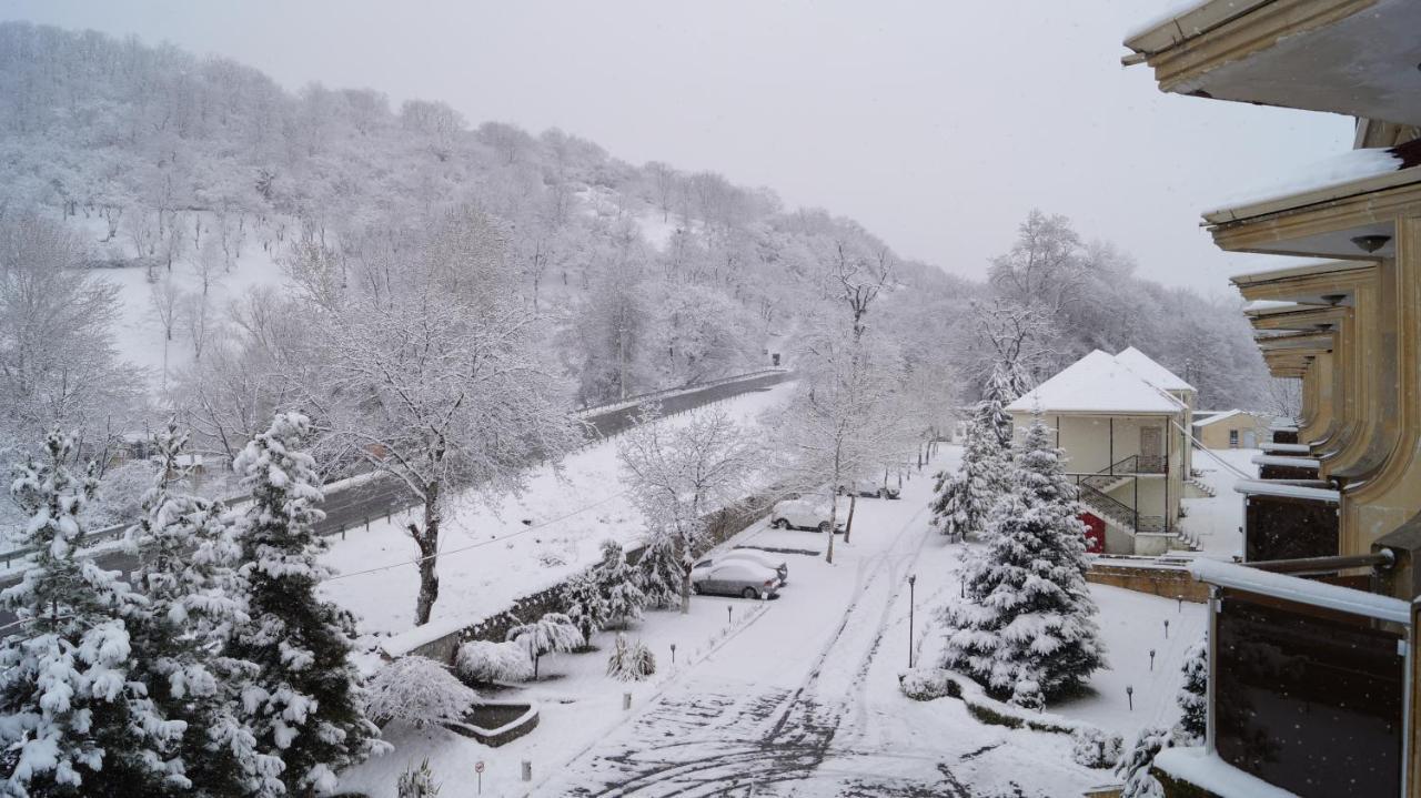 Gabala Yeddi Gozel Hotel Exteriör bild
