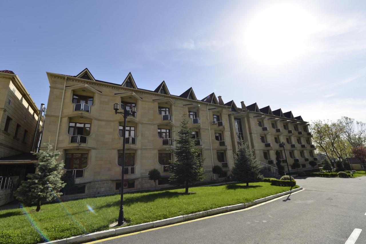 Gabala Yeddi Gozel Hotel Exteriör bild